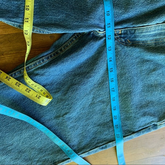 Levi’s 550 High Rise Jeans Straight Leg Mom Denim - Picture 8 of 10